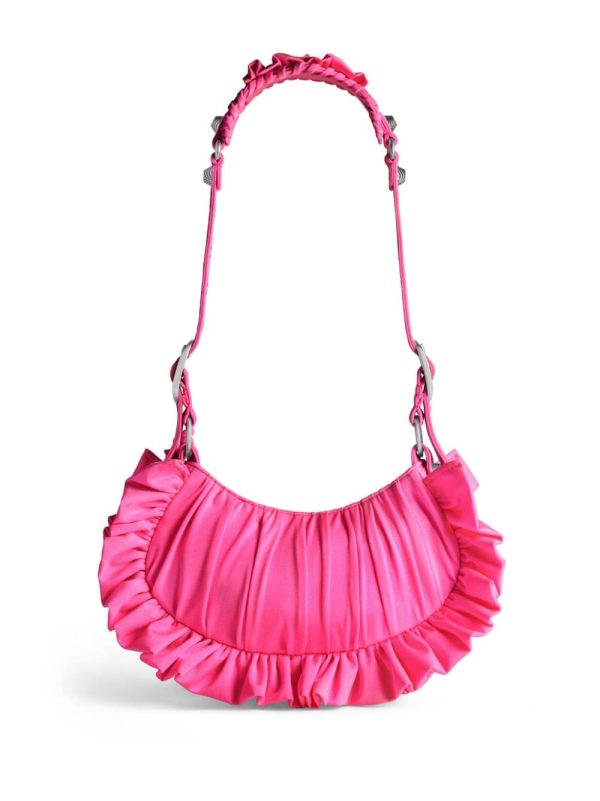 Balenciaga Le Cagole ruffles shoulder bag - Image 2