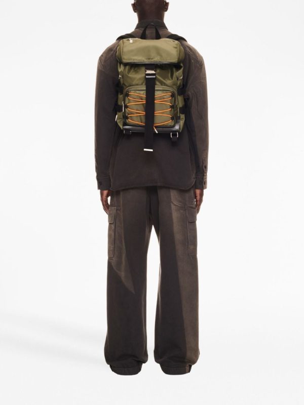 Off-White Courrie Flap drawstring backpack - Image 2