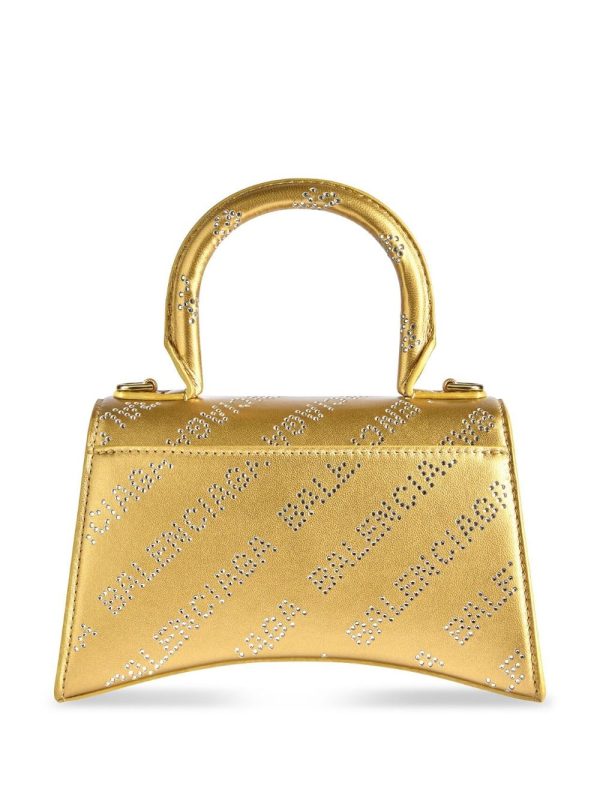 Balenciaga Hourglass XS rhinestone mini bag - Image 2