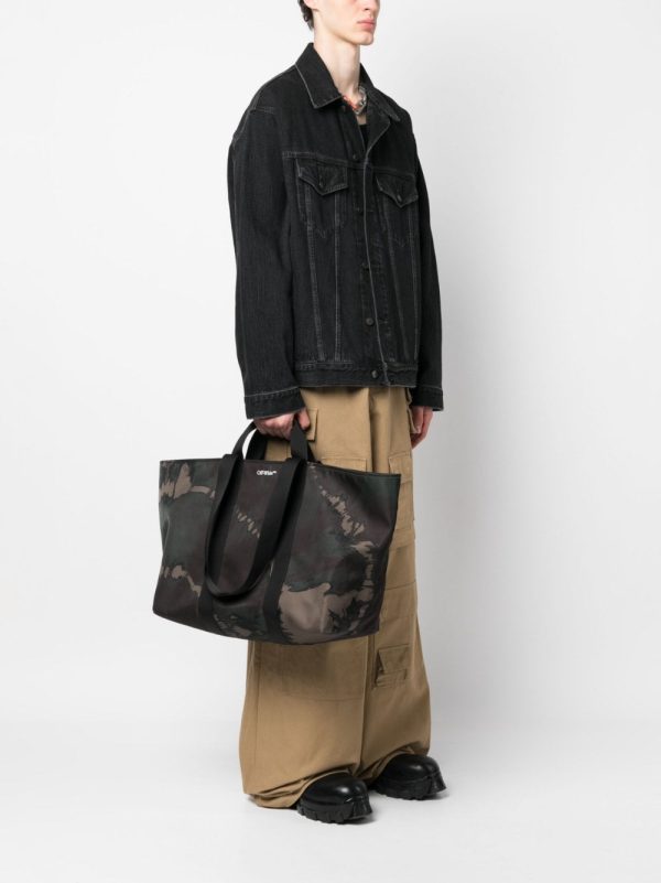 Off-White logo-print tote bag - Image 2
