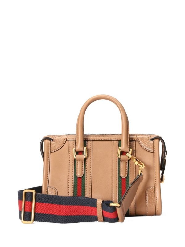 Gucci Doppia G striped tote - Image 2