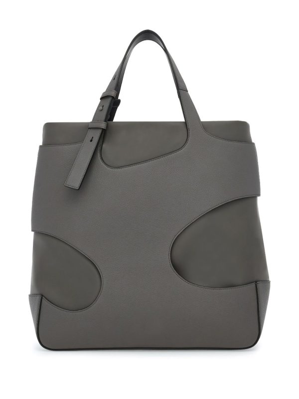 Ferragamo cut-out detail leather tote bag - Image 2