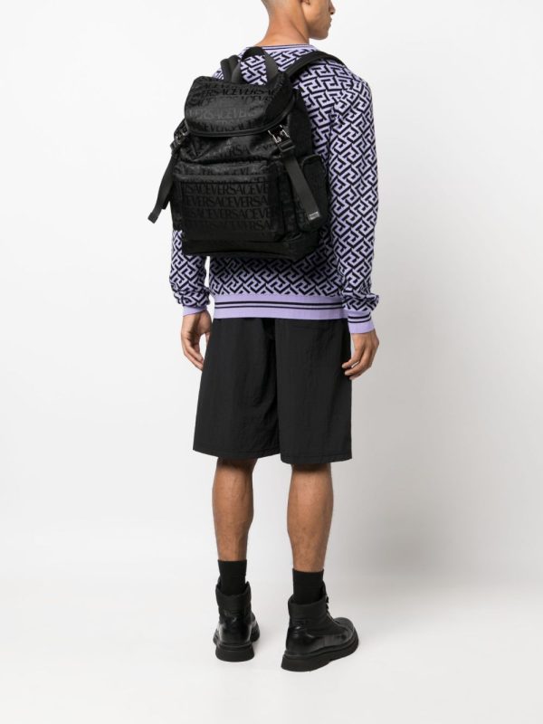Versace Versace Allover backpack - Image 2