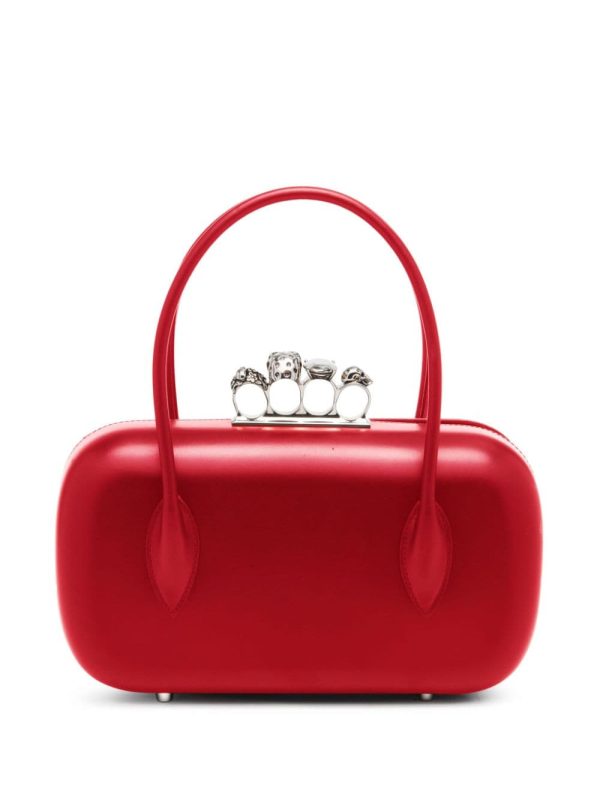 Alexander McQueen The Reverse leather clutch - Image 2
