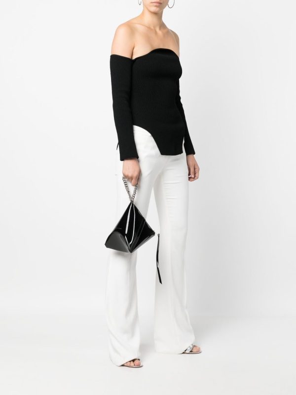 Alexander McQueen Curve leather pouch - Image 5