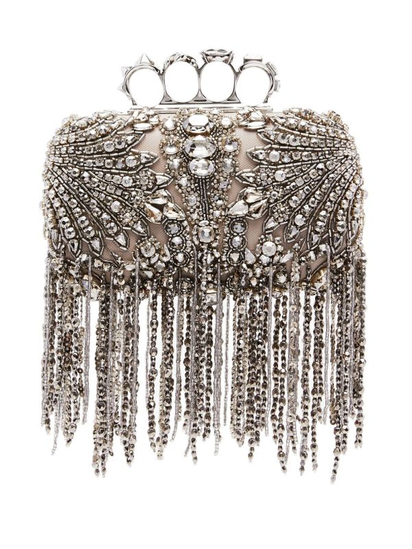 Alexander McQueen Knuckle Victorian Jewel clutch - Image 2