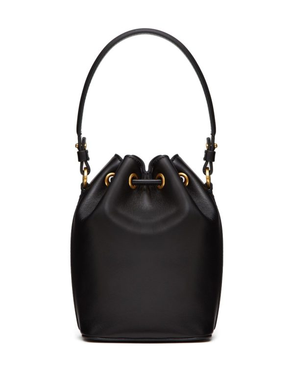 Valentino Garavani mini VLogo Signature leather bucket bag - Image 2