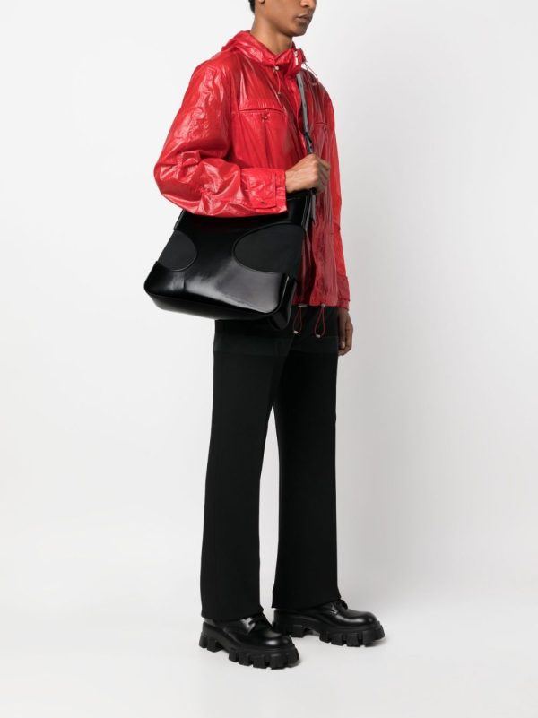 Ferragamo cut-out leather tote bag - Image 2