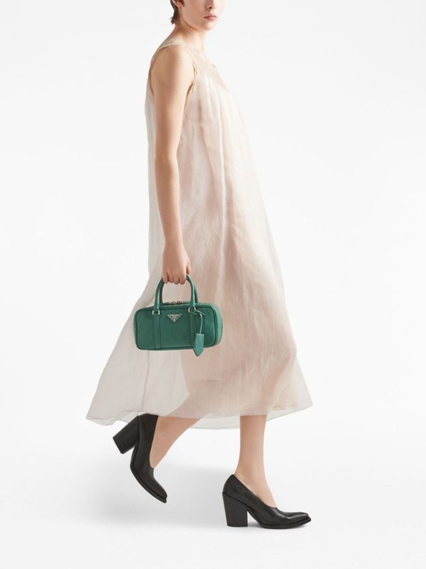 Prada small lambskin tote tbag - Image 2