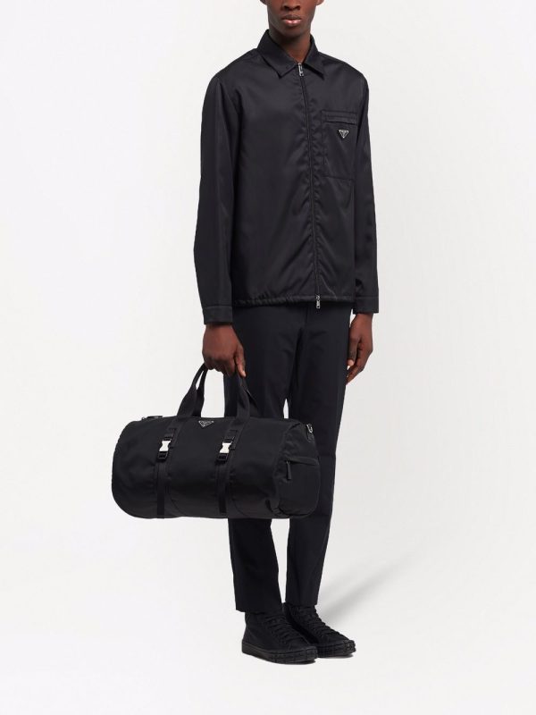 Prada triangle-logo duffle bag - Image 2