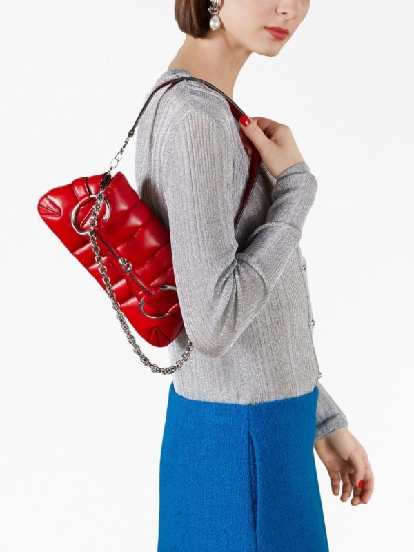 Gucci small Horsebit Chain quilted bag - Image 2
