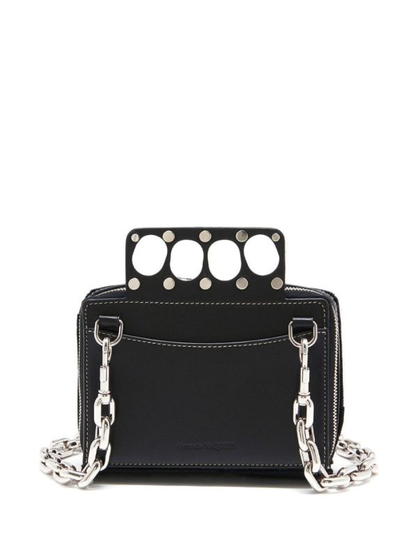 Alexander McQueen mini The Grip messenger bag - Image 2