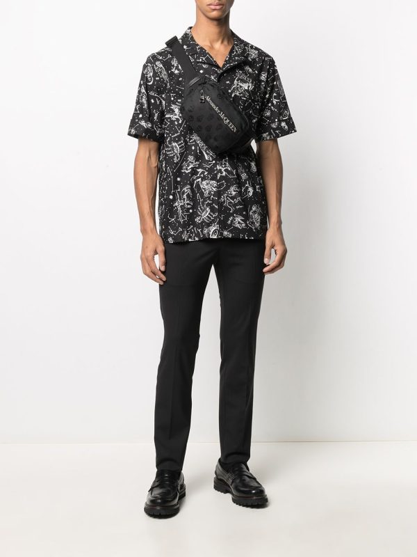 Alexander McQueen logo-print belt bag - Image 2