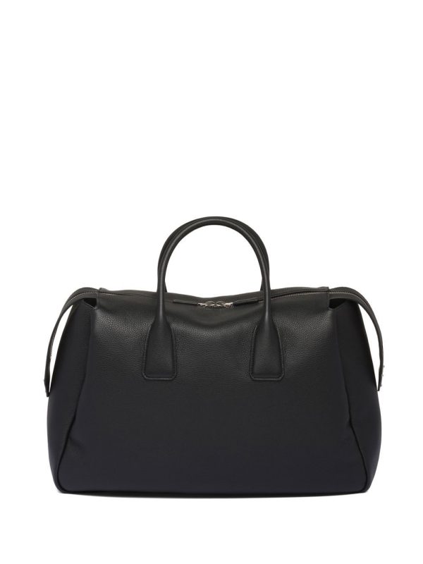 Prada triangle logo leather travel bag - Image 2