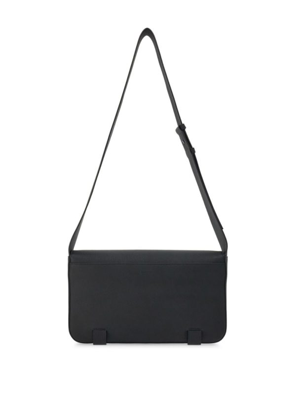 Ferragamo Gancini-plaque leather messenger bag - Image 2