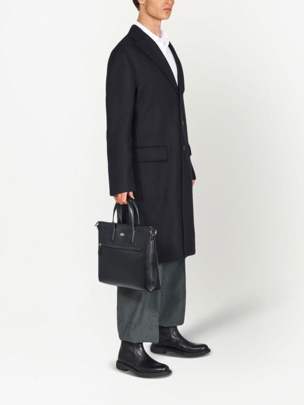 Ferragamo Gancini leather business bag - Image 2