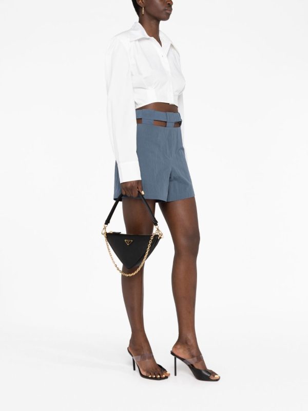Prada Triangle leather shoulder bag - Image 2