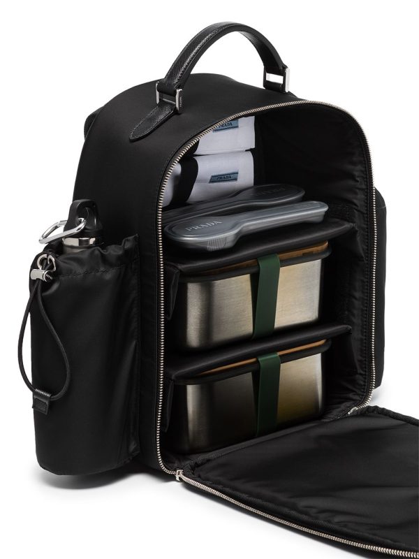 Prada picnic backpack with utensils - Image 2