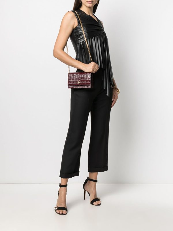 Alexander McQueen skull motif crossbody bag - Image 2
