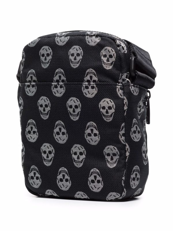 Alexander McQueen skull-print messenger bag - Image 3