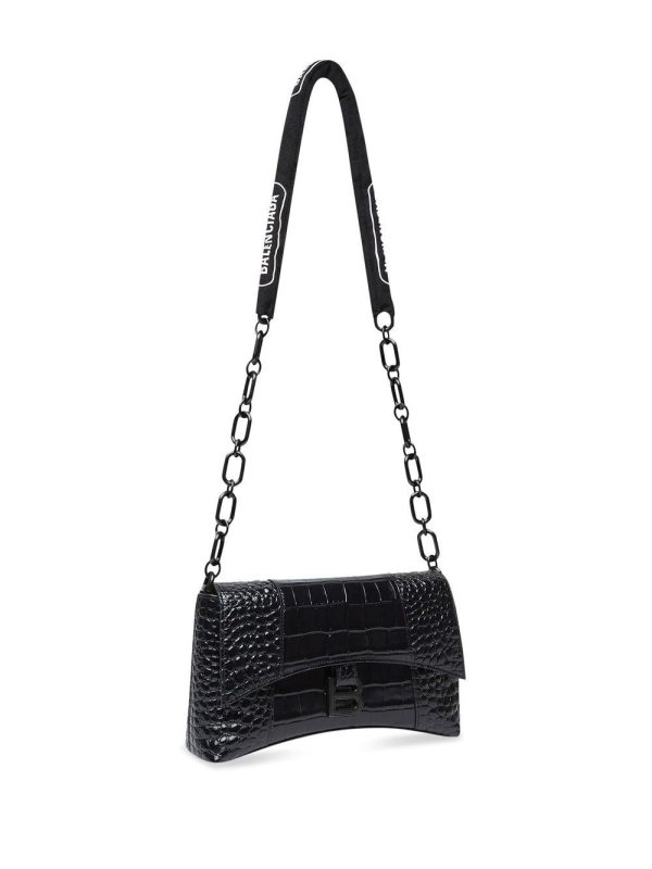 Balenciaga Hourglass crocodile crossbody bag - Image 3