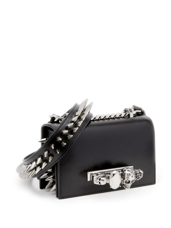 Alexander McQueen mini The Biker crossbody bag - Image 3
