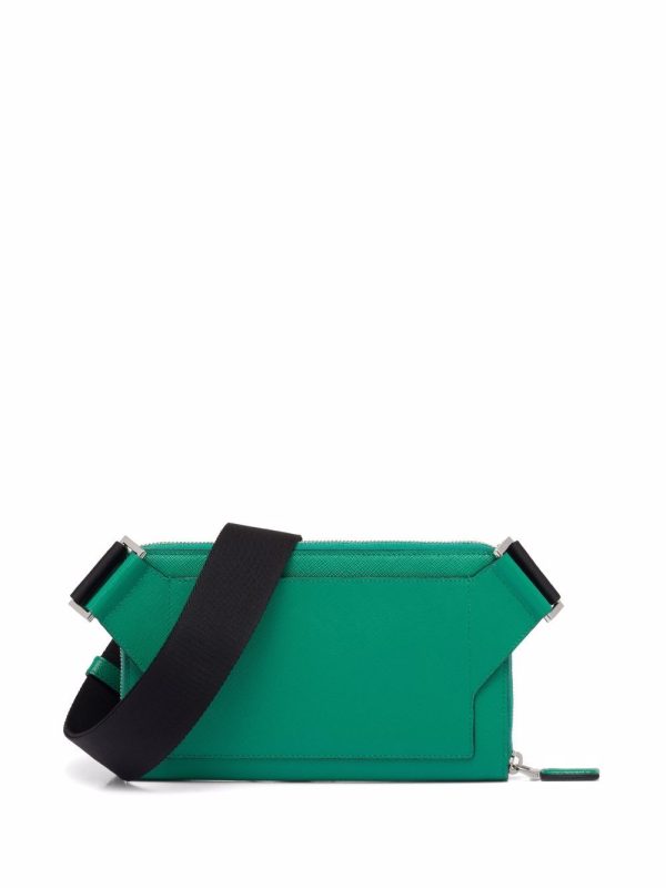 Prada logo plaque crossbody bag - Image 3