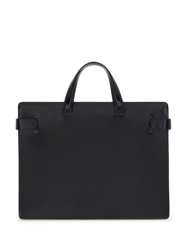Ferragamo Gancini-buckle leather briefcase - Image 3