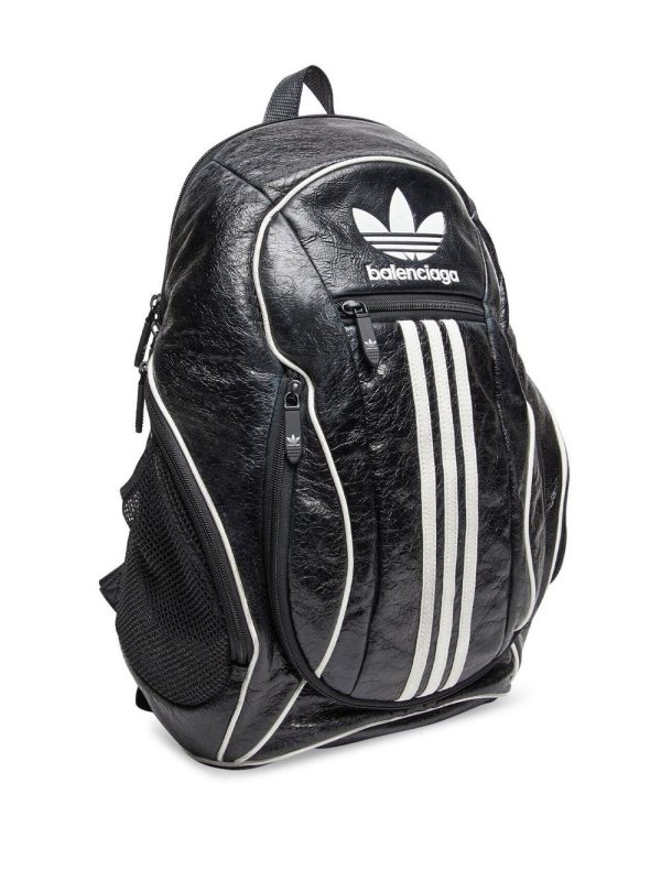 Balenciaga x Adidas trefoil-print backpack - Image 3