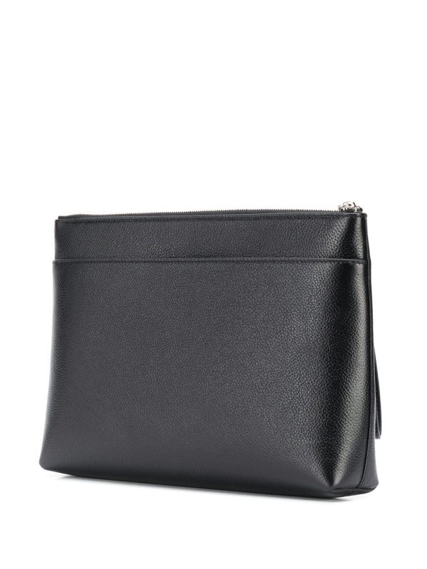 Balenciaga Cash Gusset logo-print clutch - Image 3