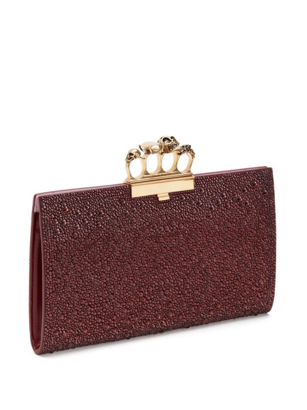 Alexander McQueen Mini Jewelled clutch bag - Image 3