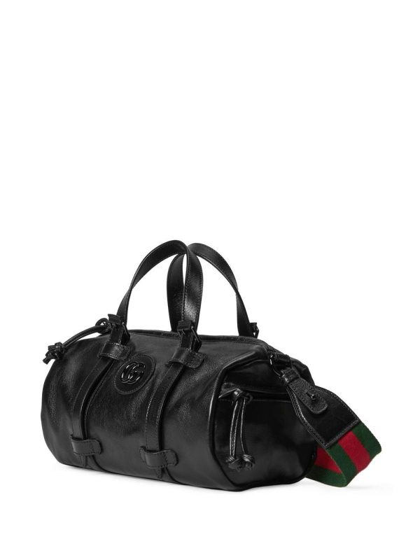 Gucci Double G leather duffle bag - Image 3