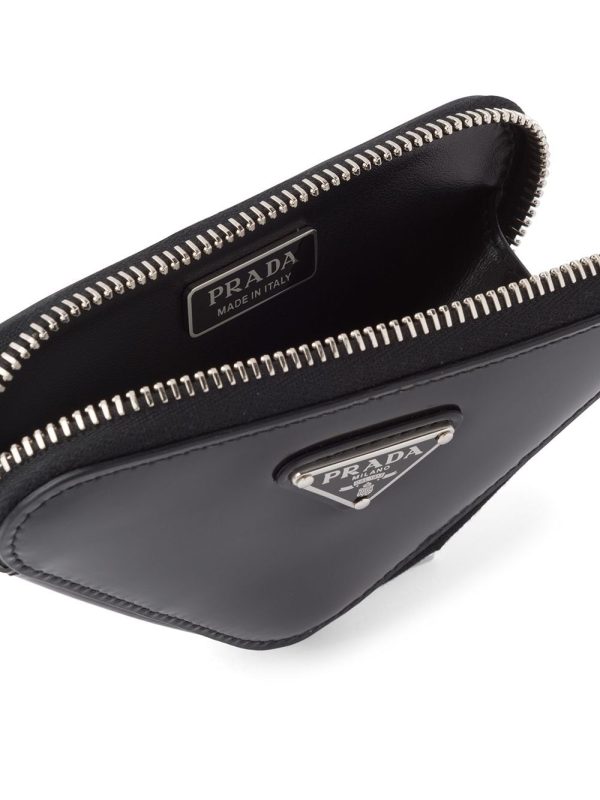 Prada brushed-leather minipouch - Image 3