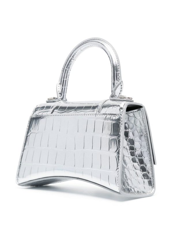 Balenciaga Hourglass XS embossed tote bag - Image 3