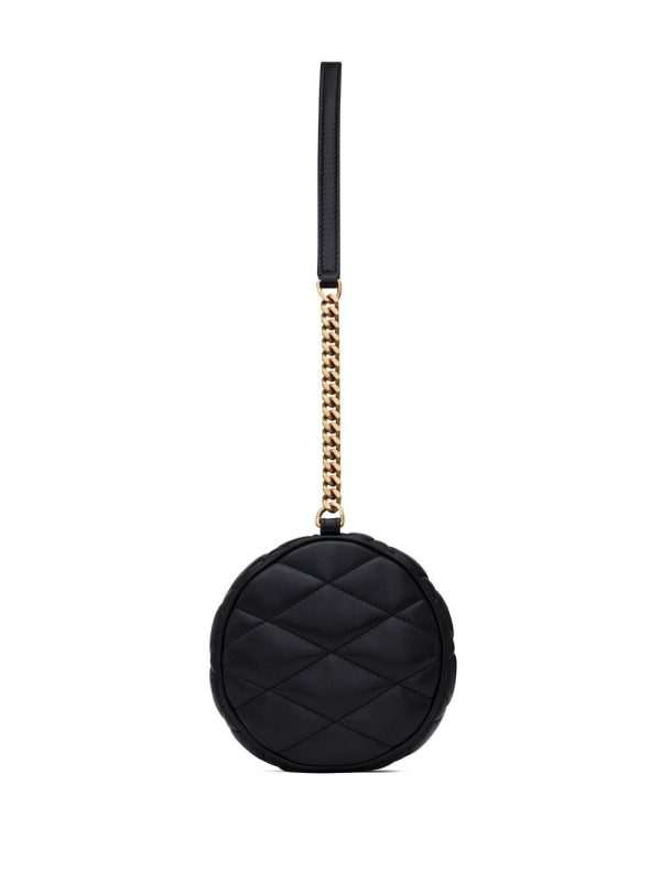 Saint Laurent Sade quilted tube bag - Image 3