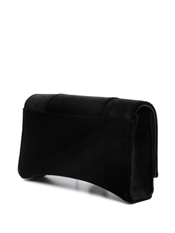 Balenciaga Hourglass velvet chain wallet - Image 3