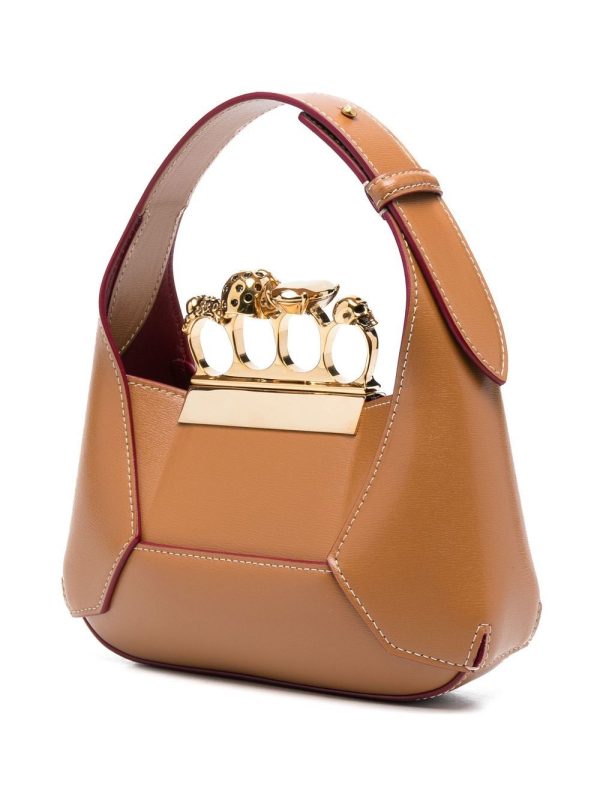 Alexander McQueen The Jewelled leather mini bag - Image 3