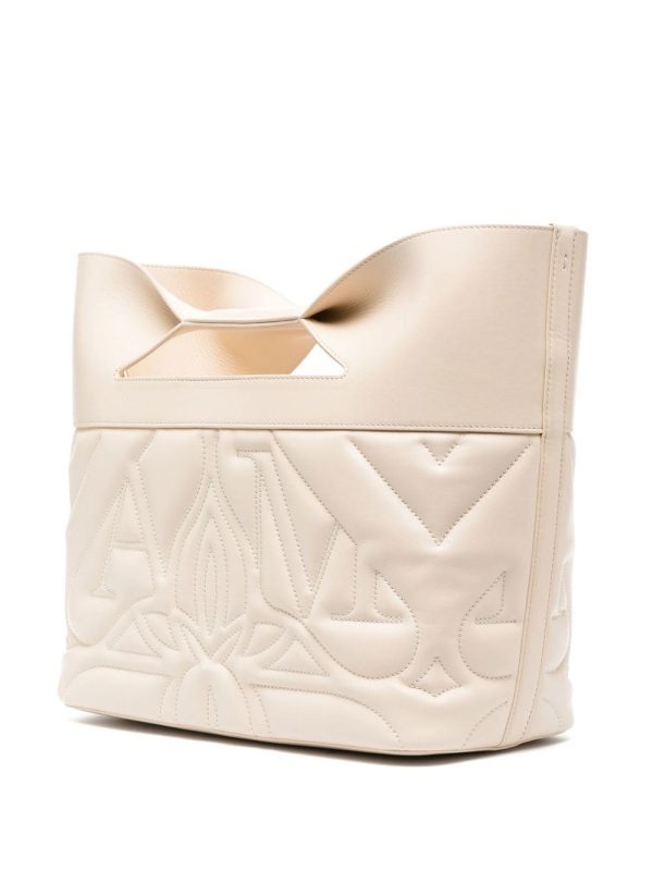 Alexander McQueen The Bow quilted tote bag - Image 3