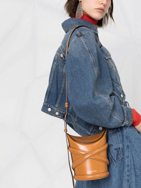 Alexander McQueen The Curve bucket bag - Image 3