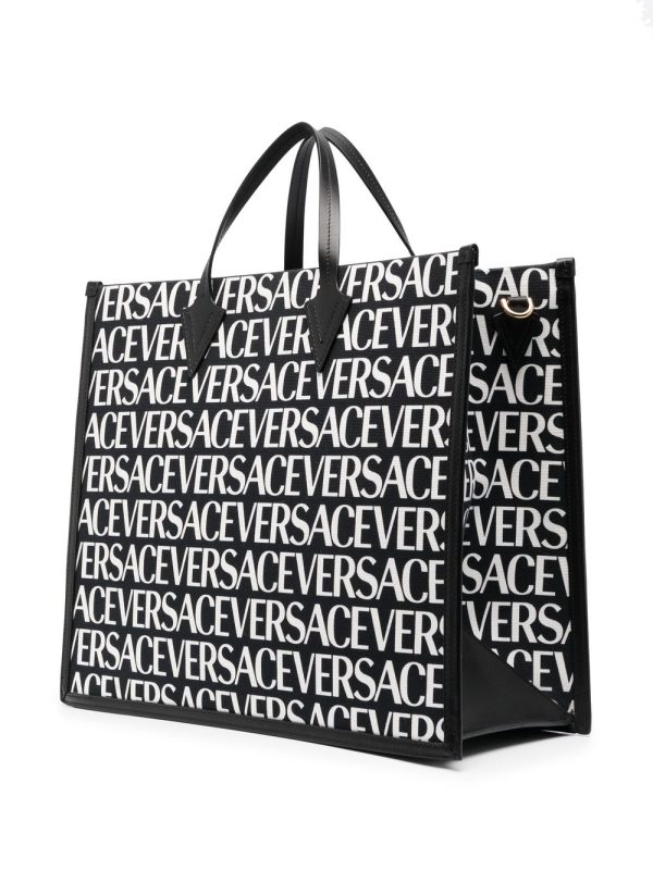Versace logo-print tote bag - Image 3