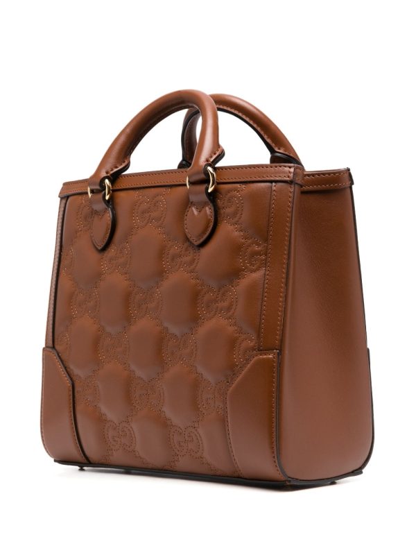 Gucci GG logo-embossed mini tote bag - Image 3