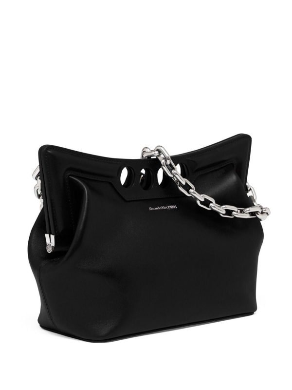 Alexander McQueen The Seal quilted shoulder bag - Image 3