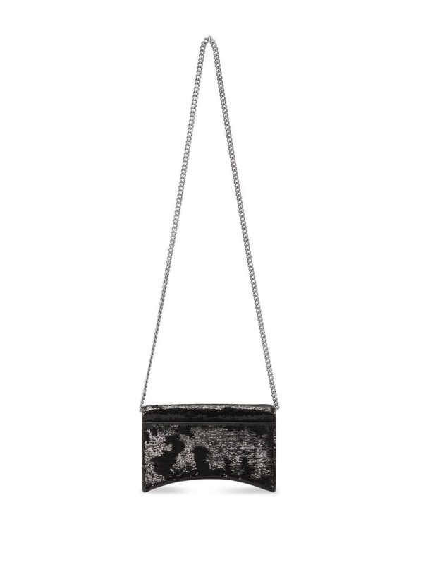 Balenciaga Hourglass sequin-detail chain wallet - Image 3