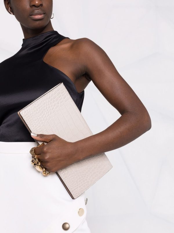 Alexander McQueen Four-Ring clutch bag - Image 5