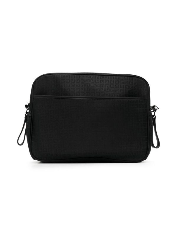 Givenchy Kids logo-patch zipped baby changing bag - Image 3