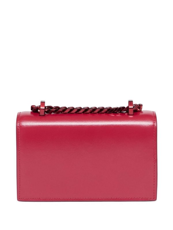 Alexander McQueen mini Jewelled skull satchel bag - Image 3