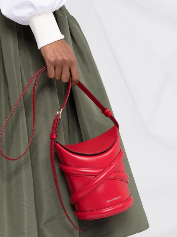 Alexander McQueen The Curve bucket bag - Image 3