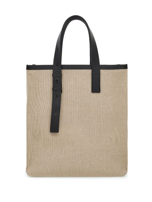 Ferragamo embossed-logo leather tote bag - Image 3