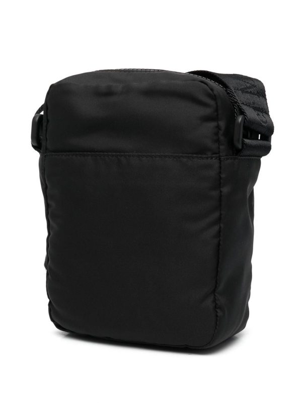 Alexander McQueen graffiti logo-print messenger bag - Image 4