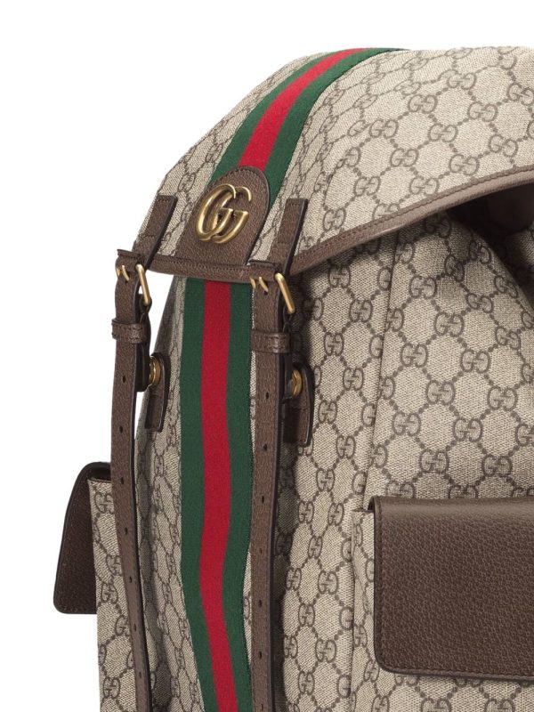 Gucci monogram pattern backpack - Image 3